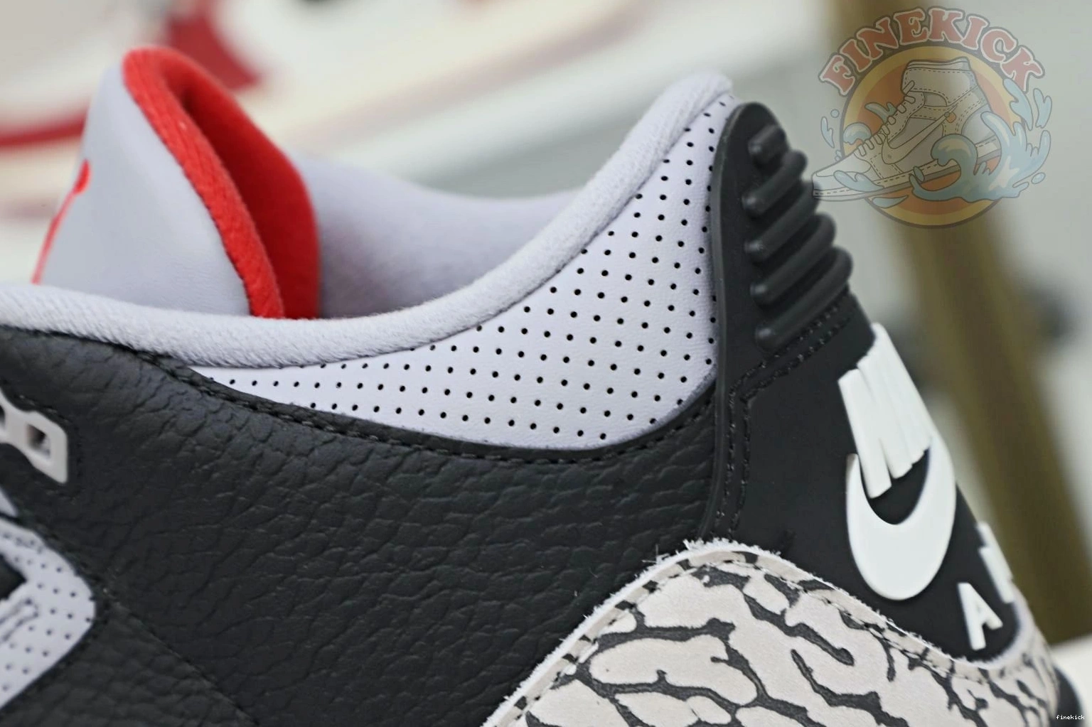 3 Air retro Jordan  Jordan 2018（854262-001） blackcement 0818